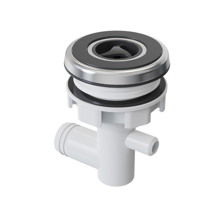 Spa Water Jet R2000R | Wholesale |  Stainless Steel Cover 2" Ring Rotational Spa Jet  | Top Manufacturer and Supplier