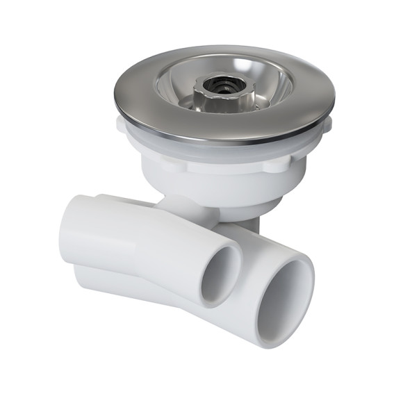 Bathtub Water Jet WJ-2201S Wholesale | Stainless Steel Cover Water Jet with Silicone Ring for High Quality Hydrotherapy