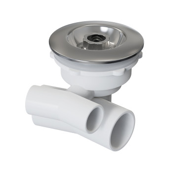 Bathtub Water Jet WJ-2201S Wholesale | Stainless Steel Cover Water Jet with Silicone Ring for High Quality Hydrotherapy