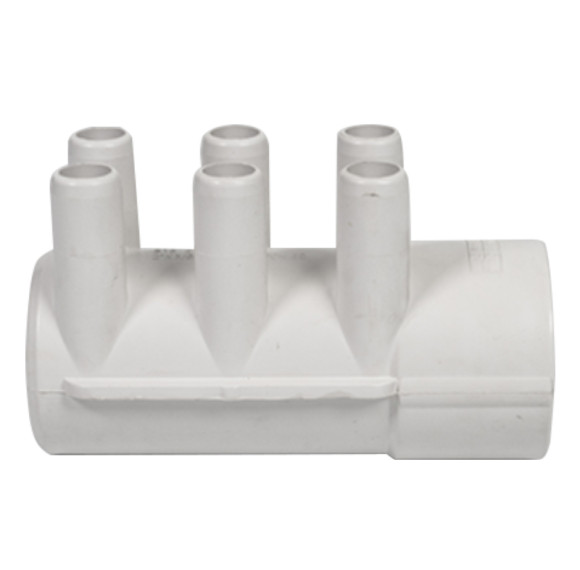 Colector de agua para jacuzzi MF2910 | Venta al por mayor | Colector de agua multipuerto personalizable para spas | Colector de agua de alta calidad para uso industrial