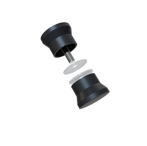 Shower Handle LS-41B | Bulk Sales SuppliersShower Room Sliding Door Round Handles Shower Plastic Glass Single Small Handle