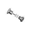 Shower Room Bulk buying Shower Handle LS-51C |  Bathroom Accessories Small Door Knob Shower Door Handle