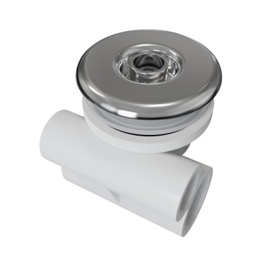 Bathtub Water Jet  WJ-0001 Wholesale | 65MM ABS Chormed Cover Whirlpool Jet | Bulk Supply from Factory
