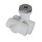 Bathtub Water Jets WJ-0002 | 30MM ABS Front Whirlpool Water Jet for Bathtub | Support OEM and ODM