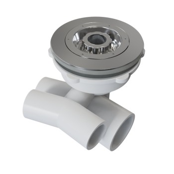 Bathtub Water Jet WJ-0028 | 78MM ABS Cover Open-Close Slim Water Jet | Bulk Sale from Factory