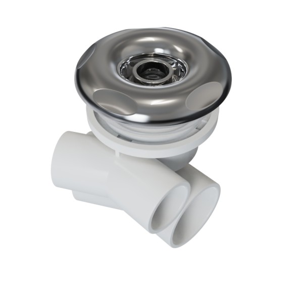 Bathtub Water Jet  WJ-0068 | Durable Jet with Silicone Ring for Whirlpool Tubs | Bulk Sale from Factory