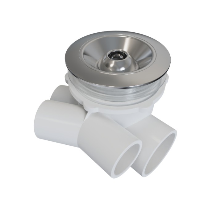 Bathtub Jet WJ-0090 Wholesale | Hot Tub ABS Cover Slim Water Jet for Whirlpool Bathtubs | Support OEM and ODM