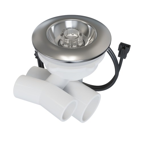 Bathtub Water Jet WJ-2201L Wholesale | LED Water Jet with Silicone Ring for Whirlpool Tubs | Support OEM and ODM