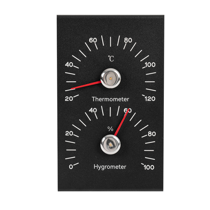 Alu.Thermometer&hygrometer V-T017 | Wholesale |Factory-Direct Aluminum Cased Thermo-Hygrometer |Logo-Customized Manufacturer direct supply