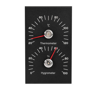 Alu.Thermometer&hygrometer V-T017 | Wholesale |Factory-Direct Aluminum Cased Thermo-Hygrometer |Logo-Customized Manufacturer direct supply