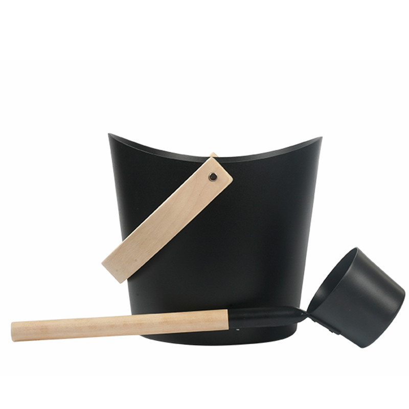 Ensemble seau et louche pour sauna V-B087 vues