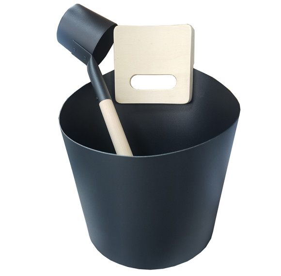 Sauna Bucket and Ladle Set V-B101 | Wholesale | 5L Bucket and Ladle for Sauna | OEM ODM Available