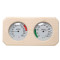 Sauna Thermometer and Hygrometer V-T025 | Wholesale | Commercial Gold-Plated Sauna Thermo | Factory Direct Sale