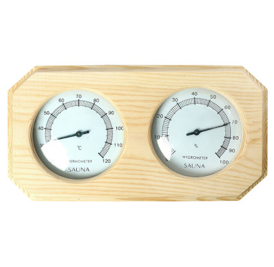 Sauna Thermometer and Hygrometer V-T026 | Wholesale | Dual Function Temperature and Humidity Gauge for Commercial and Home Saunas | Support Bulk Order