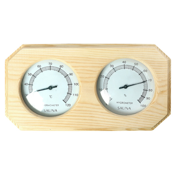Sauna Thermometer and Hygrometer V-T026 | Wholesale | Dual Function Temperature and Humidity Gauge for Commercial and Home Saunas | Support Bulk Order