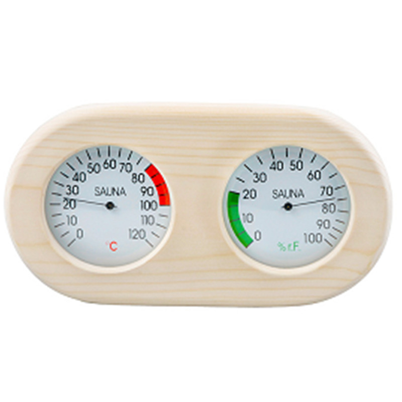 Thermomètre et hygromètre pour sauna V-T029 Vues