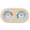 Sauna Thermometer and Hygrometer V-T029 | Wholesale |Pine Design Wooden Sauna Thermo-Hygrometer  | Factory Pricing for Bulk Order