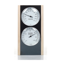 Sauna Thermometer and Hygrometer V-T079 | Wholesale | Aspen Wood Sauna Thermo-Hygrometer for Spa and Commercial Saunas | Support Bulk Order