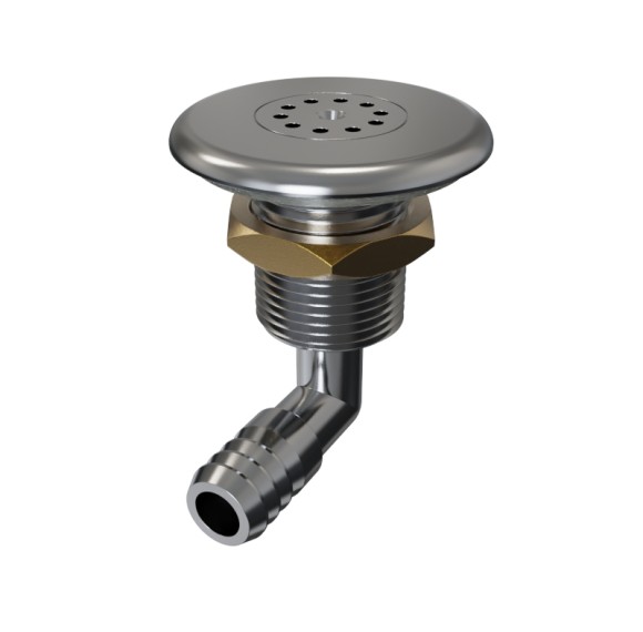 Bathtub Air Jet AJ-BO2 Wholesale | Metal Hydrotherapy Air Jet for Hot Tub | Support OEM and ODM