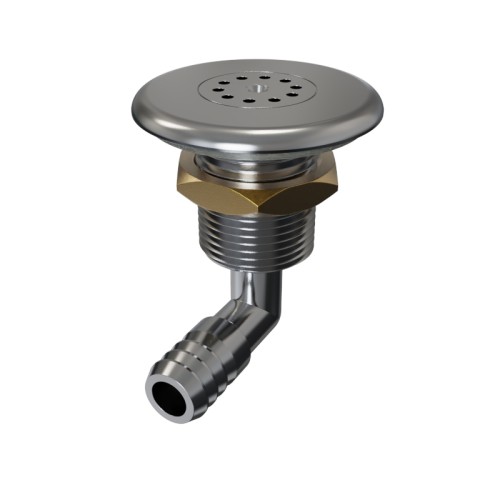 Bathtub Air Jet AJ-BO2 Wholesale | Metal Hydrotherapy Air Jet for Hot Tub | Support OEM and ODM