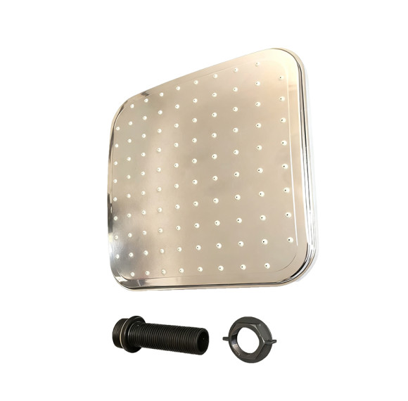 Shower Head DP175 | High Quality Square Rain Shower Head for Soft Shower | Manufacturer and Supplier
