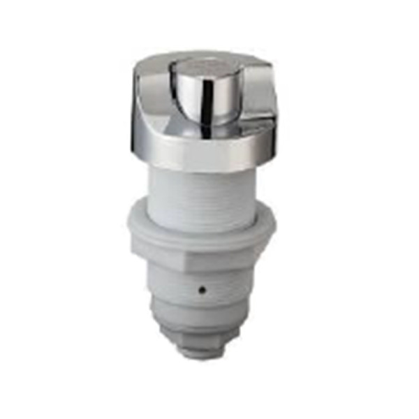 Control de aire para bañera AR-105A | Venta al por mayor | Conexión de tubo de ABS cromado de 3 mm de diámetro exterior | Fabricante y proveedor