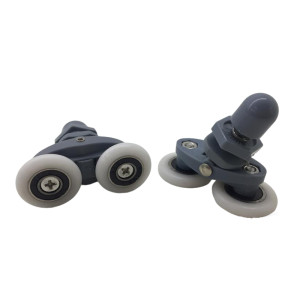 Shower Roller HL-612 | Wholesale | Shower Room Double Wheel Pulley | Universal Shower Room supplier
