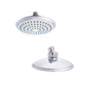 Shower Rain Head DES-12 DP-15E | Wholesale | Lightweight Overhead Plastic Shower Head | B2B Sourcing