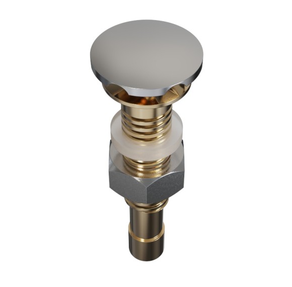 Bathtub Air Jet AJ-015 Wholesale | Chrome-plated ABS Air Jet for Massage Bathtub | Factory Direct Sale