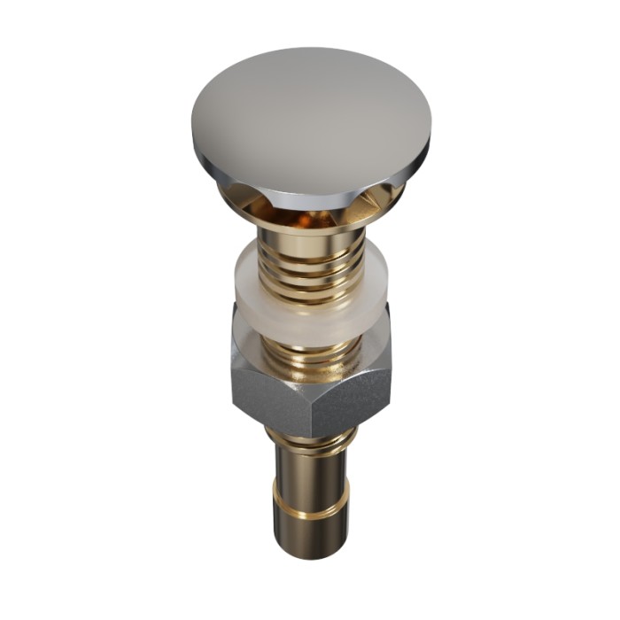 Bathtub Air Jet AJ-015 Wholesale | Chrome-plated ABS Air Jet for Massage Bathtub | Factory Direct Sale