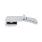Shower Room Hinge HY-10DB | Shower Room Wholesale 180 Degree Zn Alloy Shower Door Square Hinge