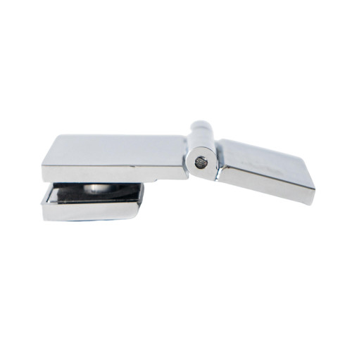 Shower Room Hinge HY-10DB | Shower Room Wholesale 180 Degree Zn Alloy Shower Door Square Hinge
