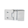 Shower Room Hinge HY-10DB | Shower Room Wholesale 180 Degree Zn Alloy Shower Door Square Hinge