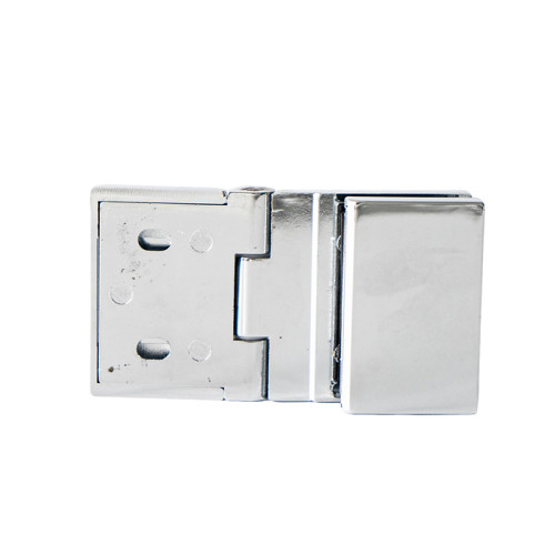 Shower Room Hinge HY-10DB | Shower Room Wholesale 180 Degree Zn Alloy Shower Door Square Hinge