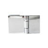 Shower Room Hinge HY-10DB | Shower Room Wholesale 180 Degree Zn Alloy Shower Door Square Hinge
