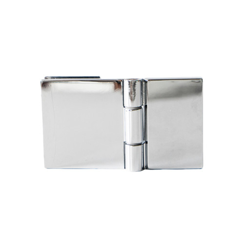 Shower Room Hinge HY-10DB | Shower Room Wholesale 180 Degree Zn Alloy Shower Door Square Hinge