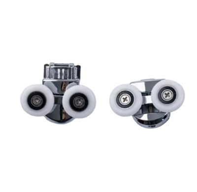 Shower Room Plastic Pulleys HL-616  Customization | Wholesale Shower Door Pulleys for Glass Door