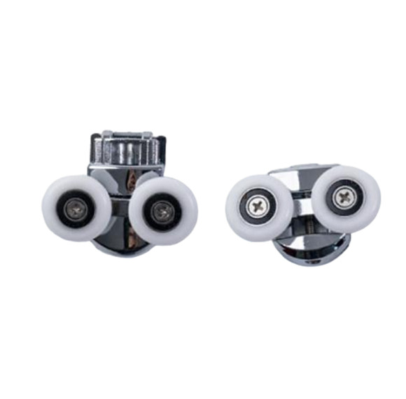 Shower Room Plastic Pulleys HL-616  Customization | Wholesale Shower Door Pulleys for Glass Door