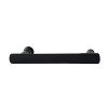 Shower Handle LS-1019H  | Matte Black Shower Handle for 4-10MM Glass |  Shower Handle  Home & Commercial