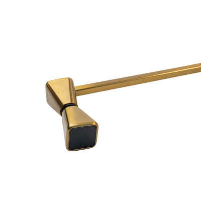 Shower Handle F35  | Stainless Steel Shower Handle Gold Brushed Finish |  Wholesale | Matching Soap Dispenser