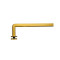 Shower Handle F35  | Stainless Steel Shower Handle Gold Brushed Finish |  Wholesale | Matching Soap Dispenser