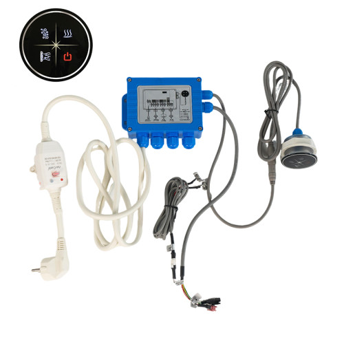 Hot Tub Control Kit PR-209F | Wholesale | Massage Bathtub Controller with Control Panel & Control Box – Efficiently Controls Bubble Bath, Water Pump & Heater for Whirlpool and Spa Systems