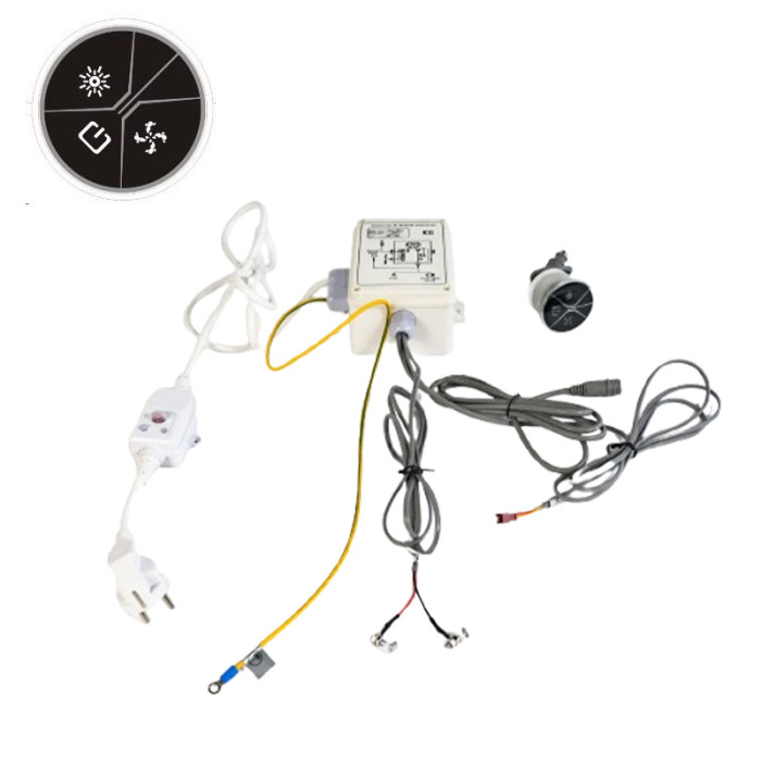 Hot Tub Control Kit PR-04 | Wholesale | Bathtub Controller System with Panel & Box – Manages Water Pump & Lighting for Whirlpool and Spa Installations