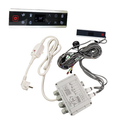 Hot Tub Control Kit H2720B | Wholesale | Bathtub Control Set for Pump, Bubble, Light, Bluetooth & Heater Management | B2B OEM