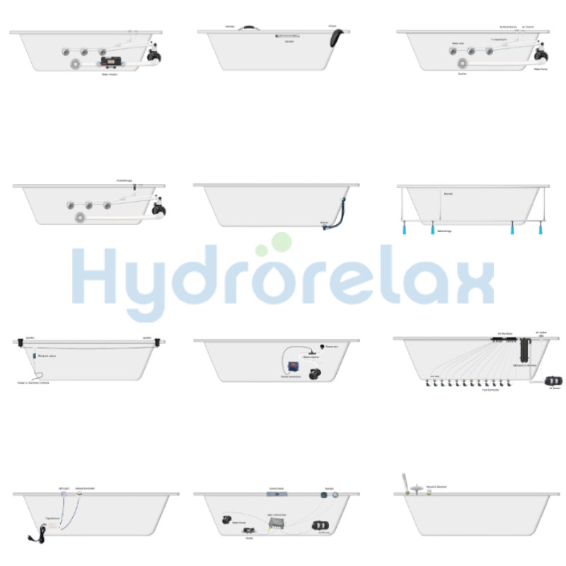 kits de sistemas de bañera