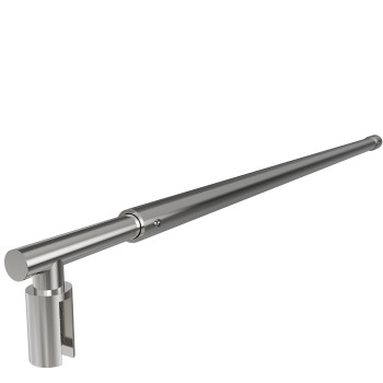 Shower Room Wholesale Bathroom Rod Shower Rod LG-803-2 | 304 Stainless Steel Telescopic Rod for Shower Room