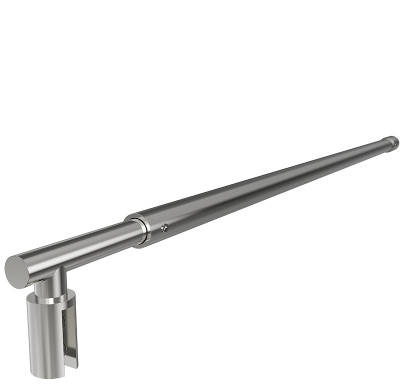 Shower Room Wholesale Bathroom Rod Shower Rod LG-803-2 | 304 Stainless Steel Telescopic Rod for Shower Room