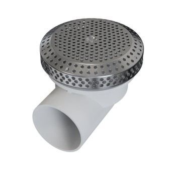 Bathtub  Suction S02-11 Wholesale | PVC Body Stainless Steel Cover Suction for Whirlpool Tubs | Top Manufacturer and Supplier
