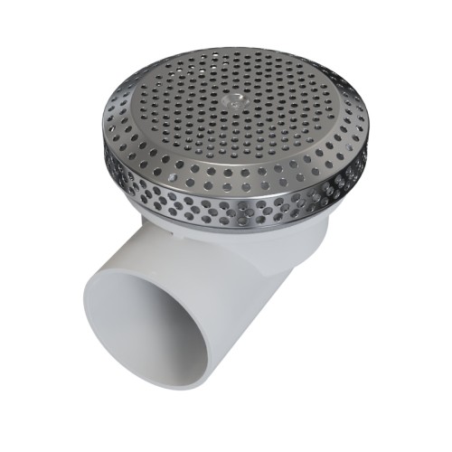 Bathtub Suction S02-11 Wholesale | PVC Body Stainless Steel Cover Suction for Whirlpool Tubs | Top Manufacturer and Supplier