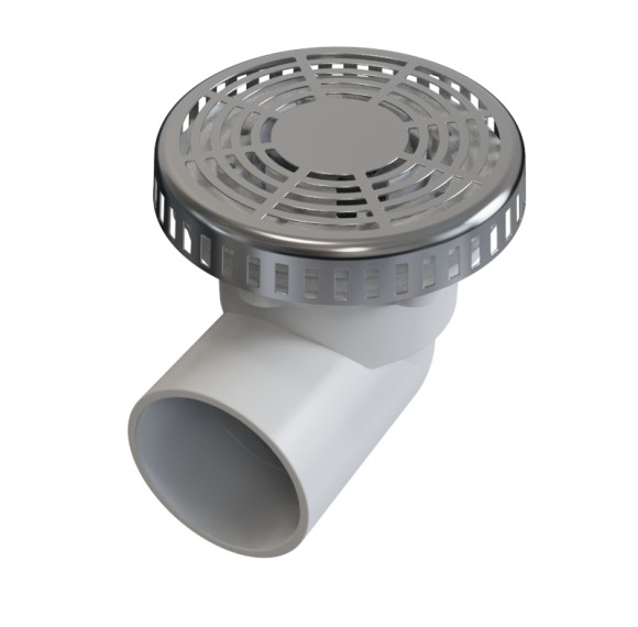 Bathtub Suction S-0014 Wholesale | 95mm Stainless Steel Cover High-Efficiency Water Circulation Suction | Direct from Factory
